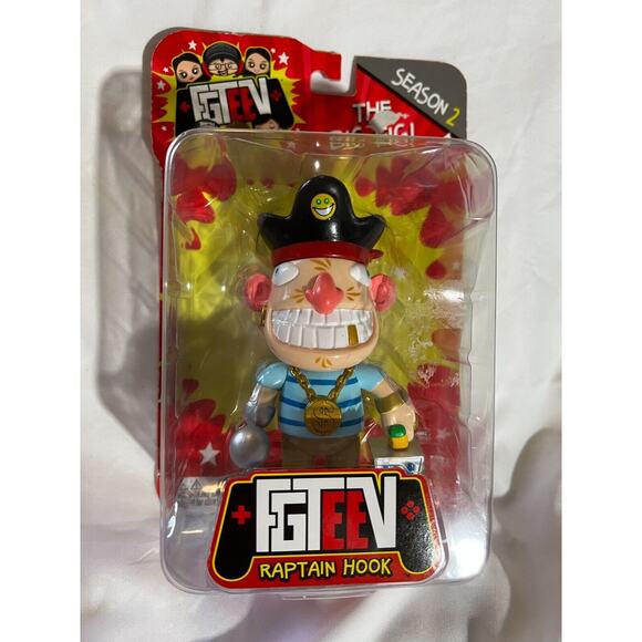 FGTEEV Raptain Hook The Big Fig Season 2 TWO 2020 NEW Bonkers Hunter Products - Picture 9 of 10